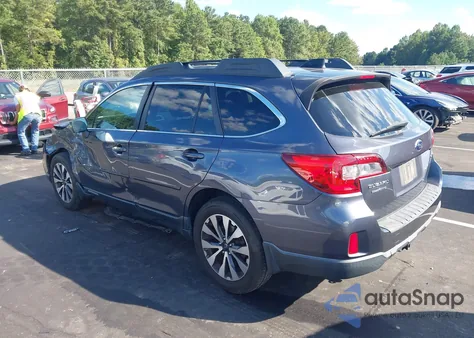 2016 Subaru Outback 2.5I Limited из США, поврежденный, VIN 4S4BSBNC3G3208007